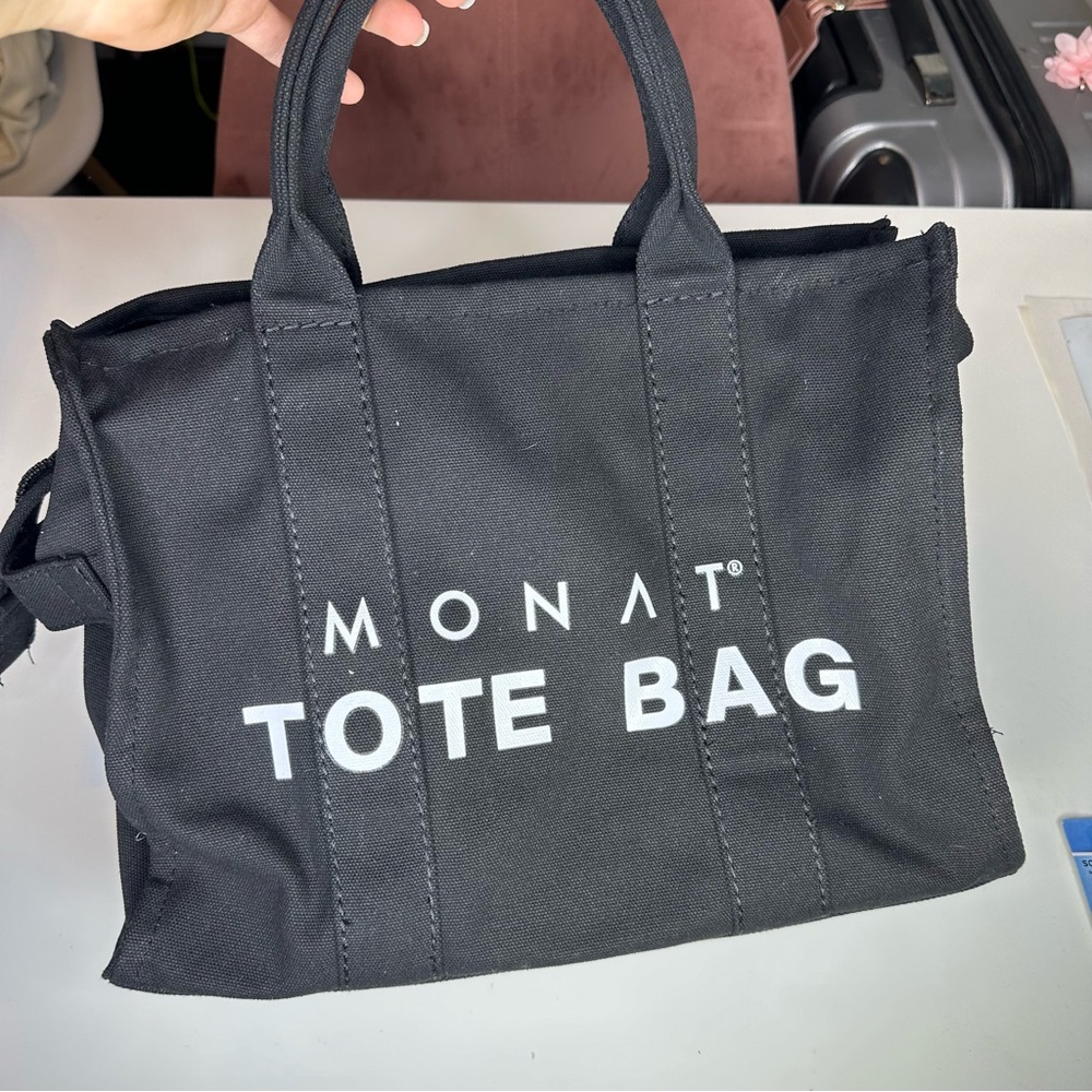 Black Tote Bag for Men